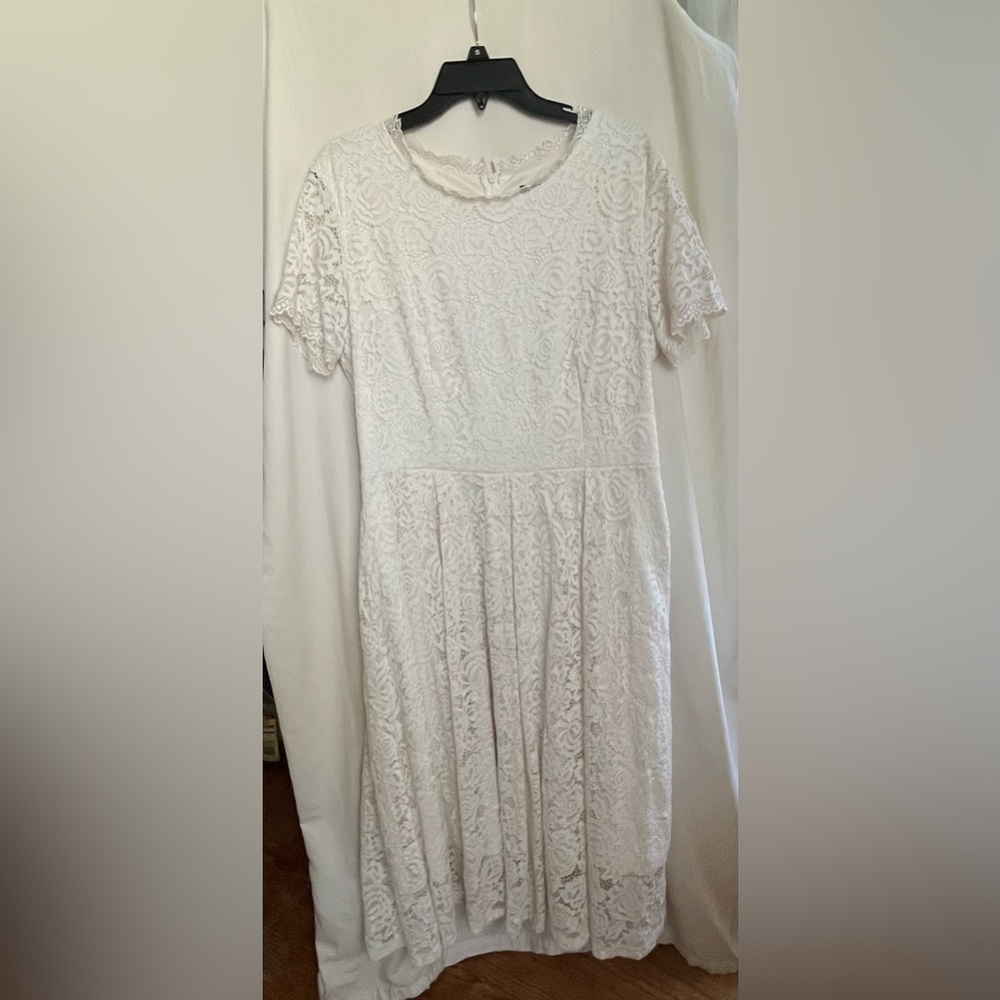 White lace Sun dress